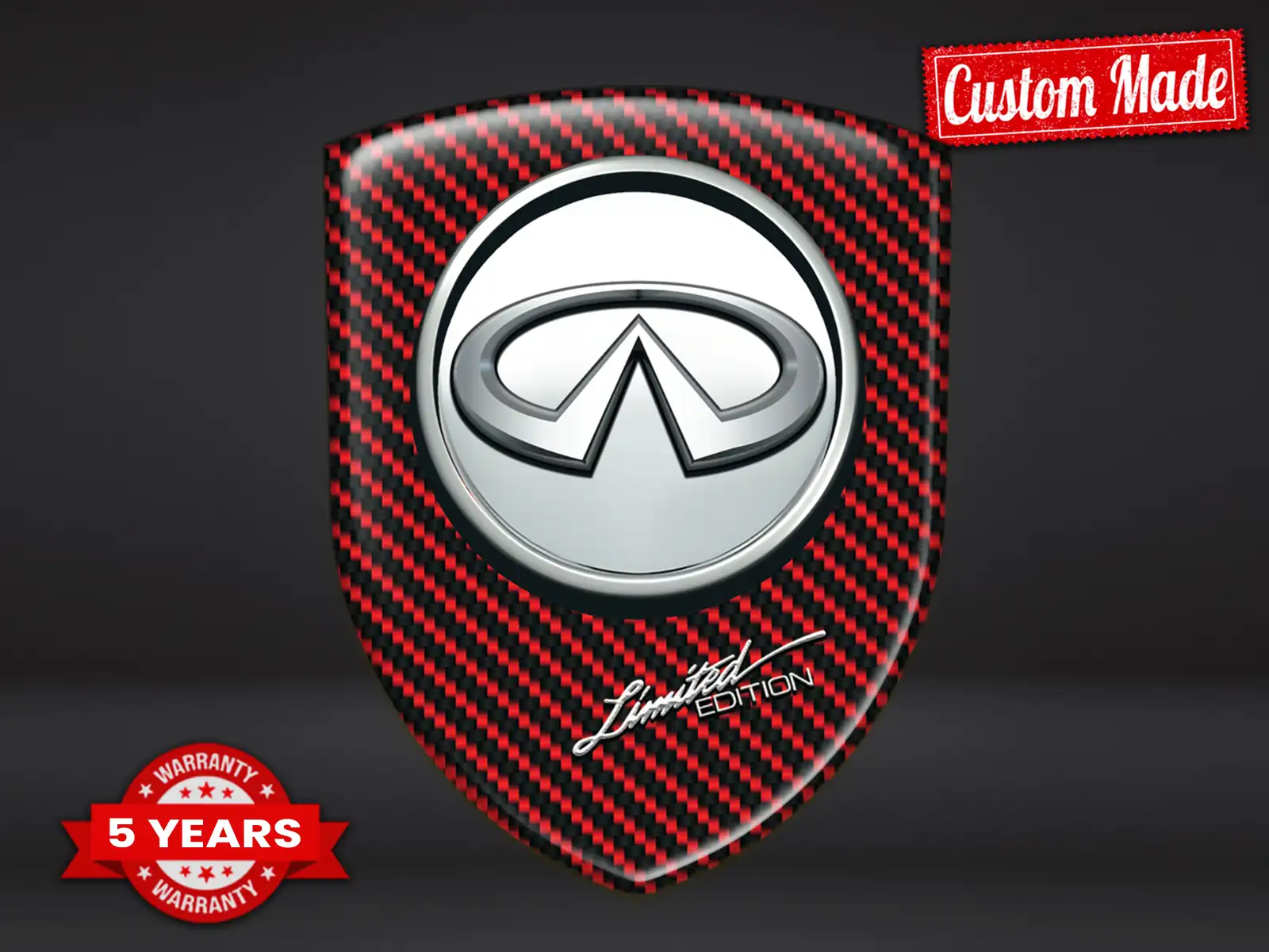 Infiniti Impression Stickers Pare-Chocs Moderne Max Résistants